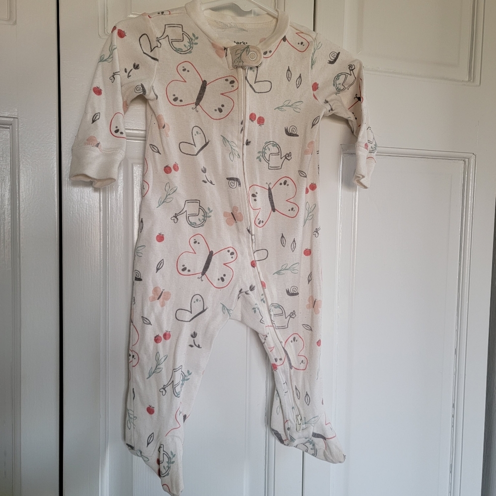 Carters butterfly onsie 6 month
